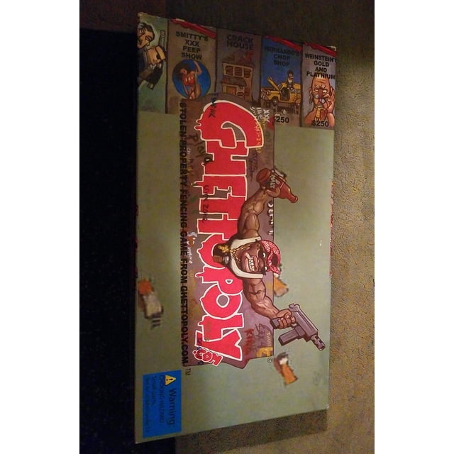 Juego de mesa Ghettopoly para 4 jugadores