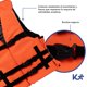 thumbnail image 4 of Chaleco Salvavidas Para Natacion Playa Piscina Kingsports naranja Pequeño, 4 of 10