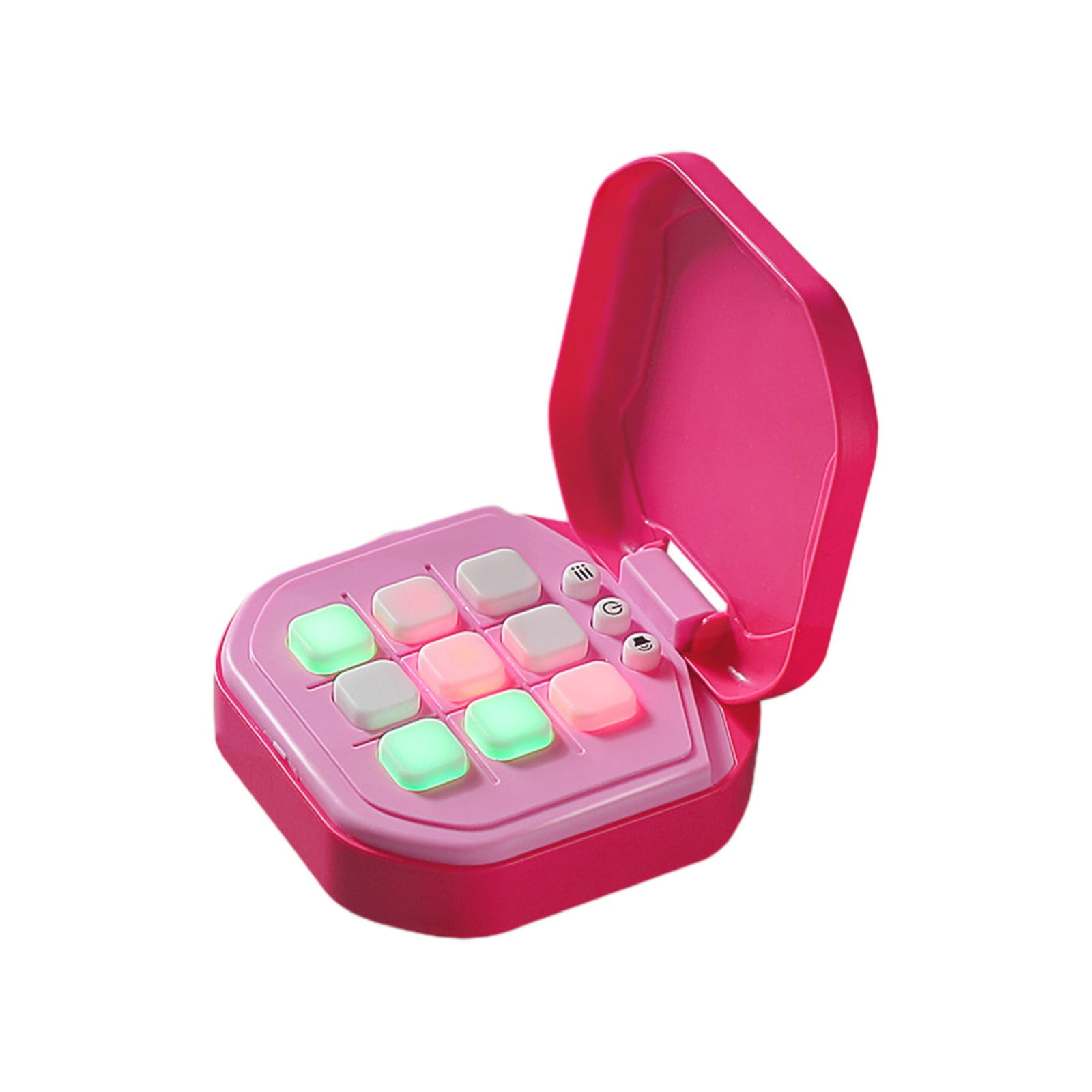 Pink Durable Plastic Tic Tac Toe Set With Electronic Features For