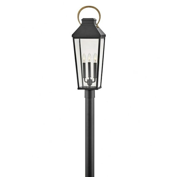 Hinkley Lighting - Dawson - 15W 3 LED Outdoor Large Post Lantern-29.75 Inches