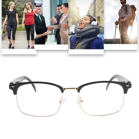 AI Translator Smart Glasses for Men Women, Real Time Translation AI Glasses with Camera & , Speaker & voice assistance, AI Translation Glasses for Travel Business Learning