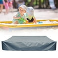 thumbnail image 2 of Housse de Bac à Sable Housse de Bac à Sable Housse de Bac à Sable Extérieur Jardin Housse de Bac à Sable Extérieur Housse Pliable à Fermeture Éclair Jeux de Plage pour Enfants Tissu Protecteur de Bac à Sable, 2 of 9