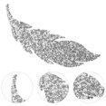 thumbnail image 4 of Leaf Shape Rhinestone Applique DIY Clothing Accessory Garments Bags DIY Applique, 4 of 8