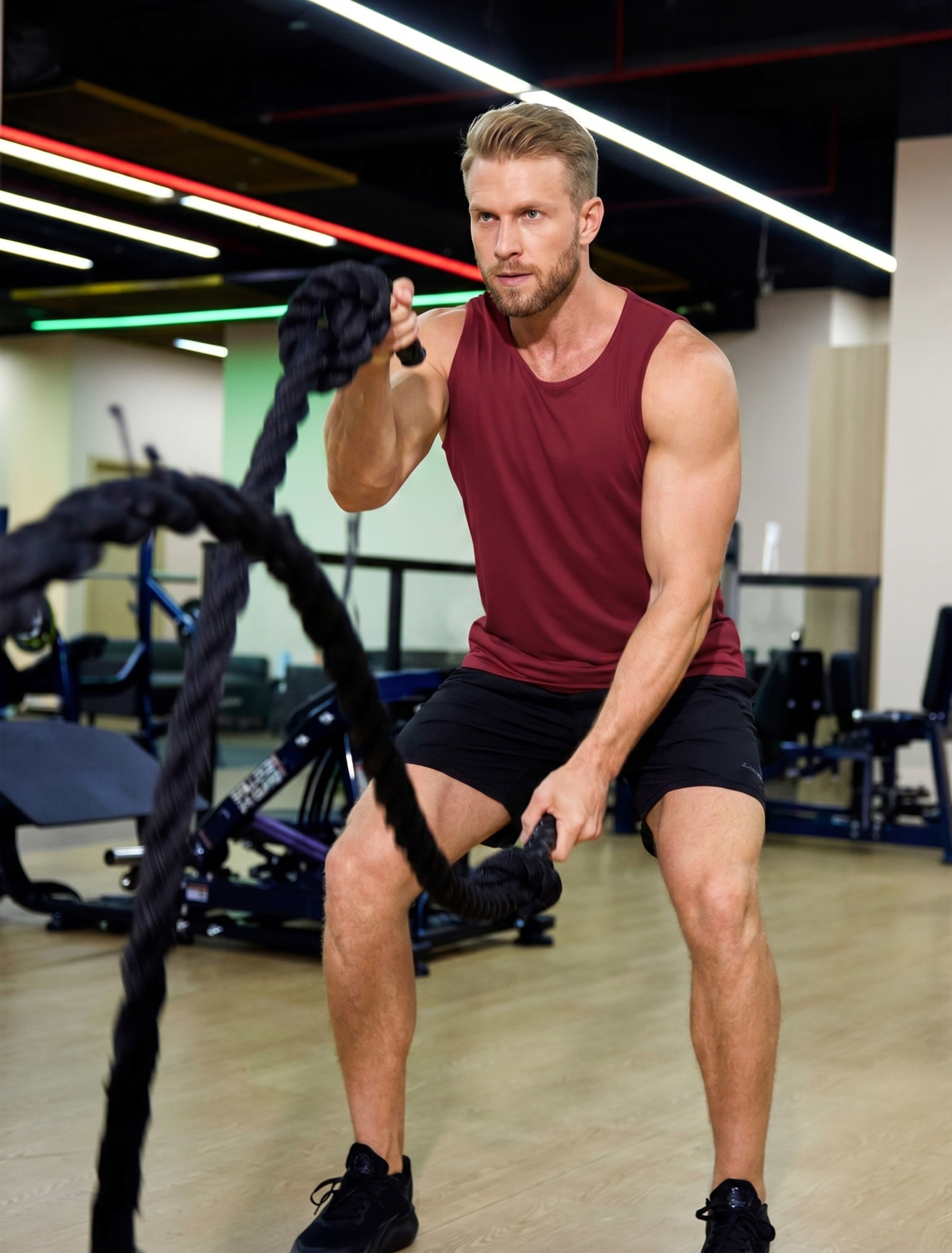 TELALEO 5-Pack Men's Quick Dry Tank Tops photo 6