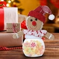 thumbnail image 5 of Lilgiuy Clearance Under $5 Christmas Gingerbread Man Candy Jar Mini Size Candy Jar Children's Gift Candy Jar, 5 of 6