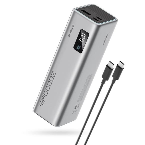 CUKTECH 15 SE Power Bank 20000mAh 65W Laptop Charger, 3-Port USB C Portable Charger, PD 3.0 Fast Charging External Battery Pack for iPhone 16/15/14 S