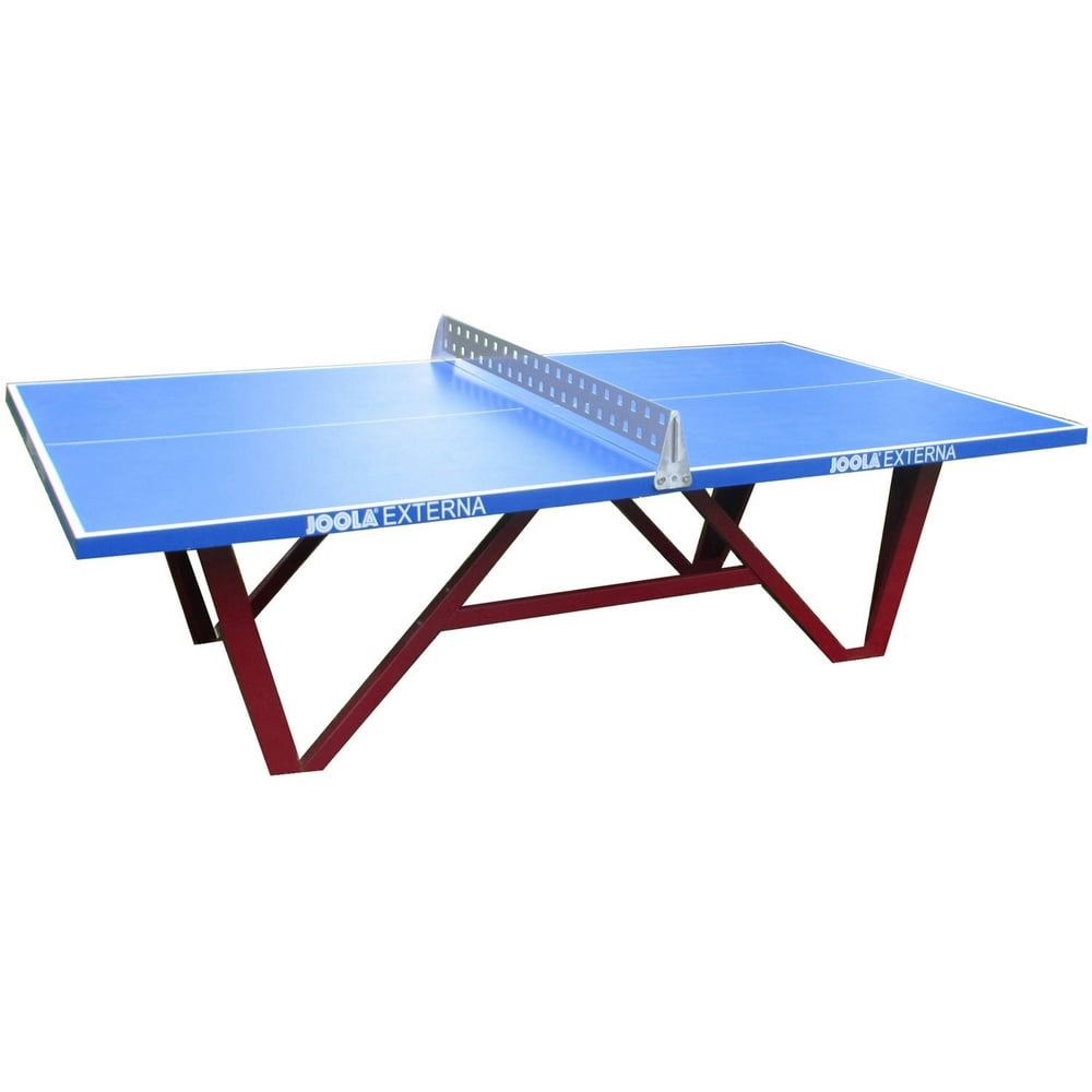 JOOLA Externa Indoor/Outdoor Weatherproof Table Tennis Table with Ping