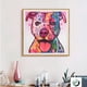 thumbnail image 2 of Pintura Al De La Lona De 1 Panel, Cartel Colgante De La Decoración De De La Imagen De La , Decoración Elegante , Perro 30x30cm, 2 of 9