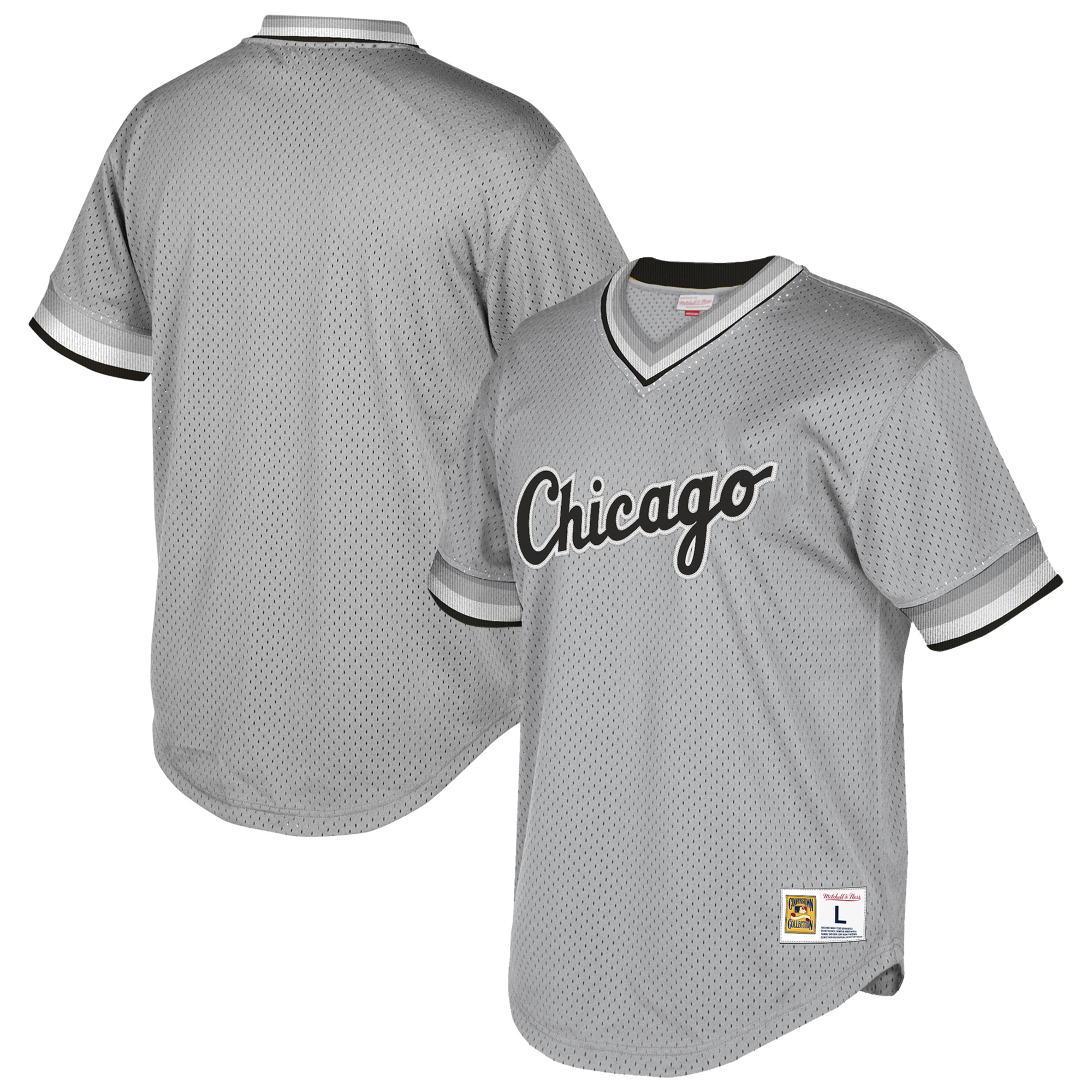 grey white sox jersey