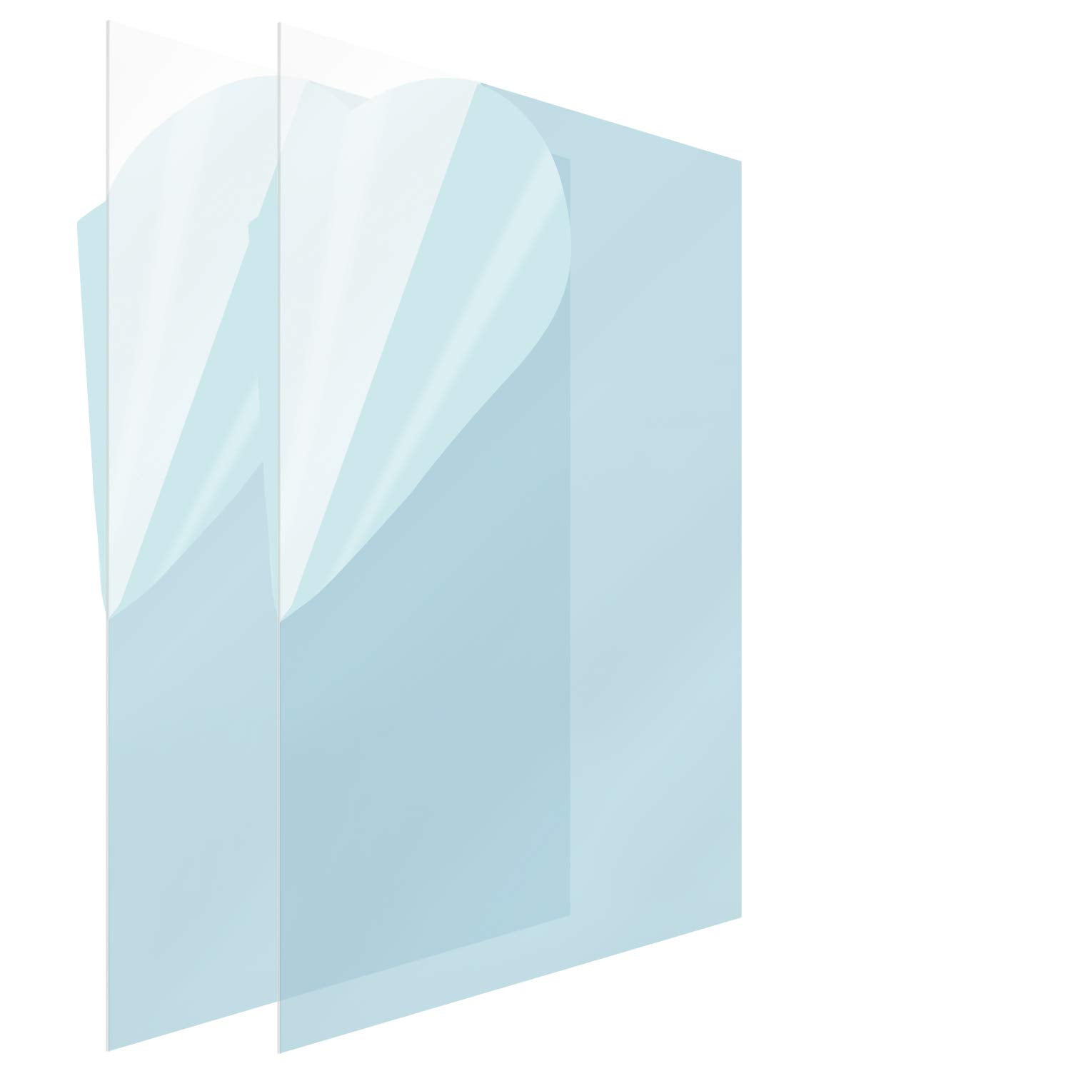 Clear Plastic Sheet 8x10 PET Alternative for Plexiglass or Acrylic