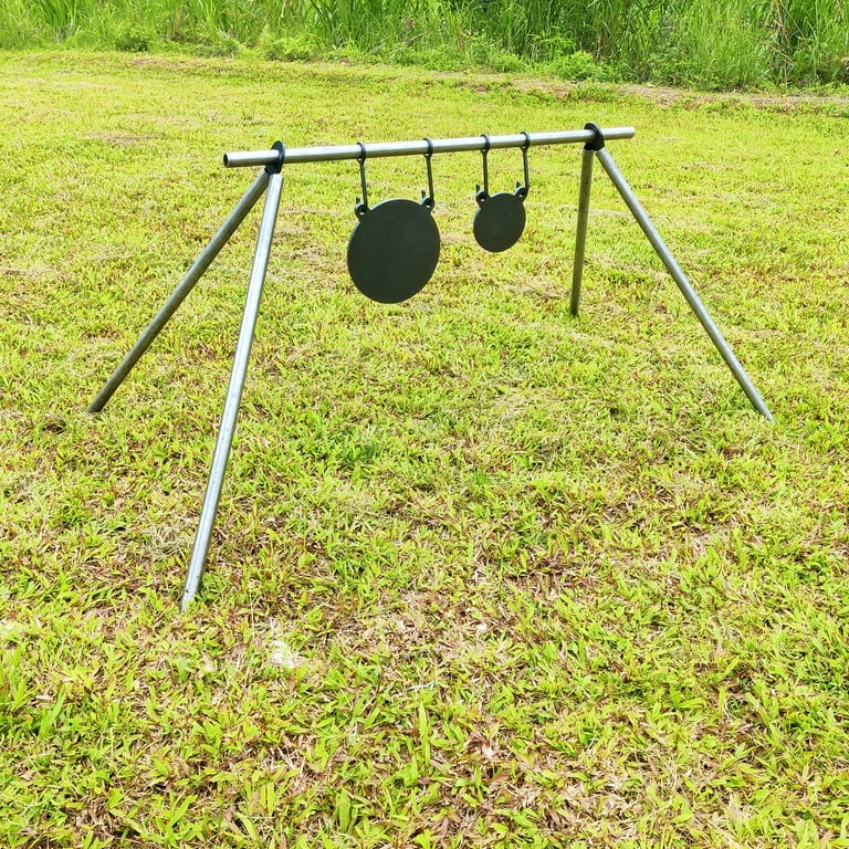 FULLBOW AR500 Steel Target Stand Hangers Gong Target Hanging Kit DIY Target Kit for 1 Inch OD EMT Conduit Walmart