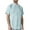 hgg129-Mint Green, variant on Mens Casual T Shirt Moisture Wicking Performance Texture Solid Color Casual Short Sleeved Round Neck Shirts Short Sleeve Casual Basic Tee