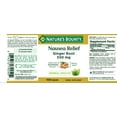 Nature's Bounty GINGER ROOT 550MG, 100 Capsules