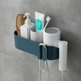thumbnail image 4 of Bathroom hair dryer holder Wall Hanging hair dryer Holder Storage rack Family Bathroom storage rack, 4 of 5