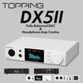 thumbnail image 2 of DAC y amplificador de auriculares TOPPING DX5 II Dual ES9039Q2M LDAC, 2 of 7