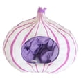 thumbnail image 4 of Cosplay de cebolla de peluche sombrero de vestir de vegetales lindo para festivales, 4 of 9