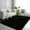 03-Black, variant on OldPAPA Soft Fluffy Area Rug Modern Shaggy Bedroom Rugs for Kids Room Nursery Rug Floor Carpets, 3'x 5'