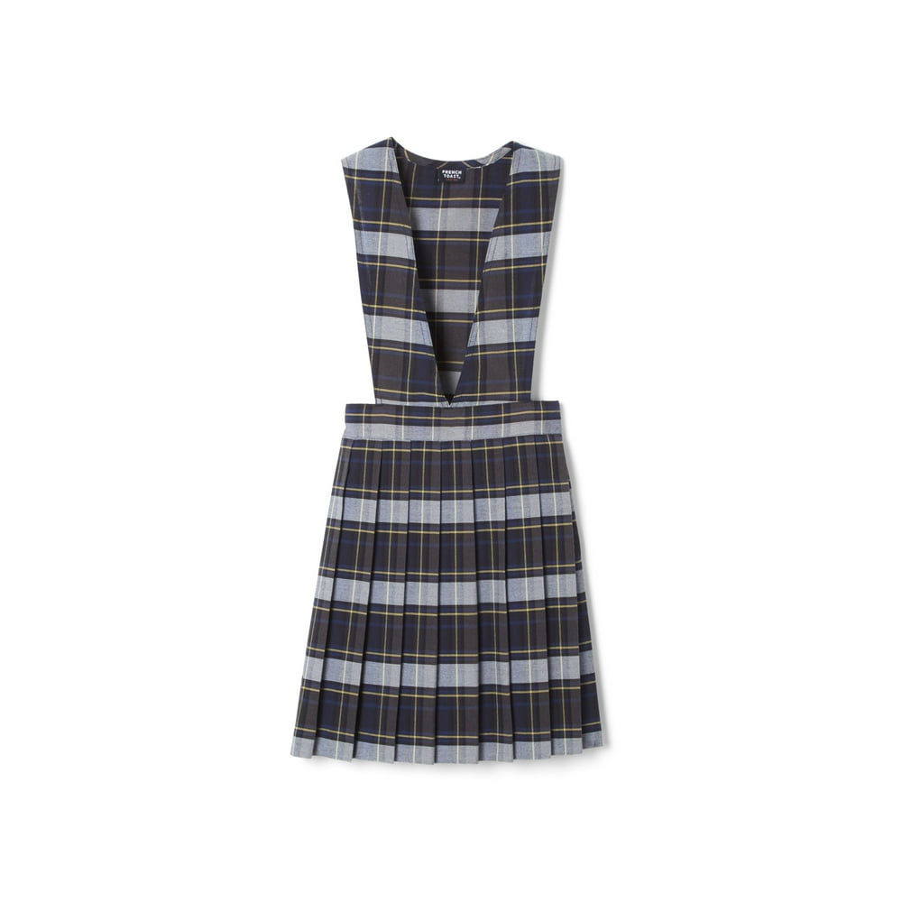 FRENCH TOAST French Toast Toddler Girls School Uniform Plaid VNeck