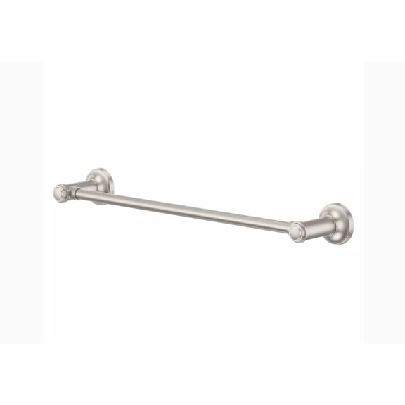 Pfister 18" Brushed Nickel Finish Towel Bar with Spot Defense Classic Style Top Qaulity