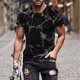 thumbnail image 3 of Camisetas de Manga Corta para Hombre Imprimir Cuello Redondo Camiseta de Moda Casual, Camiseta de Disfraz de Poliéster para Uso Al Aire Libre, Diario Y de Verano de Primavera, 3 of 5