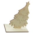 thumbnail image 4 of Adornos De De Navidad Árbol De Renos Decoración De De Navidad 2 BLESIY  Decoraciones de madera de árbol de Navidad en 3D, 4 of 8