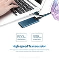 thumbnail image 3 of EAGET M2 Type-C USB3.1 Portable SSD 256GB Portable Solid State Drive High Speed Portable SSD for Mobile Phone Laptop PC, 3 of 8