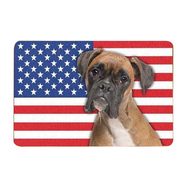 Hearth & Gear Independence Day Floor Mat Happy July Colourful Printed Floor Mat Open Floor Mat Bedroom Small Rug Rugs Soft Thin Rugs for Living Room Small Area Rug Blanket Warmers for Home Extra Long