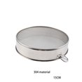 thumbnail image 4 of Inteprter Tamiz de harina de acero inoxidable, colador de malla fina, tamiz para el hogar, Bar, comedor, Hotel, panadería, colador lavable, cocina Cocina y Comedor 15cm Inteprter HA067909-04, 4 of 6