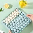 thumbnail image 2 of Ice Block Tray with Lid Multiple-Grids Lid Small Ball Storage Box Flexible Safety Small Ball Container Gadgets Cocktail Drink Accessories, 2 of 8