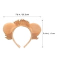 thumbnail image 2 of 1 Juego de diadema con orejas de león, accesorio de decoración para Cosplay, pajarita decorativa con cola de lazo, 2 of 7