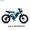 Blue, variant on Dyskyn Jaguar Electric Bike for Adults 1500W Motor 48V 18Ah Removable Battery Long Range 26 Inch Commuter E Bike UL2849 Certified