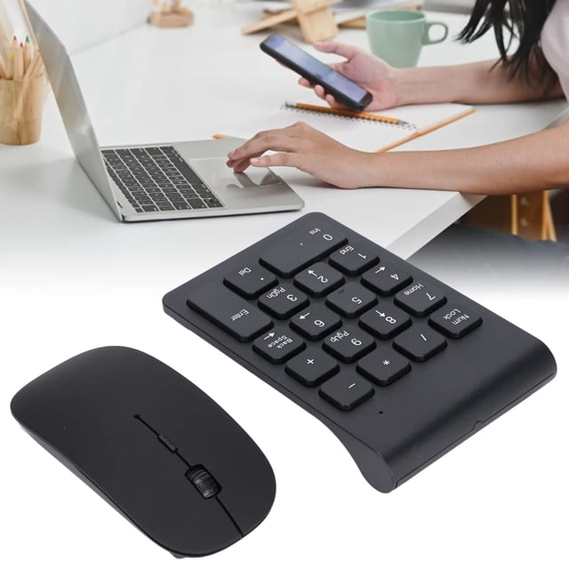 Combo de teclado numérico inalámbrico y ratón Estink 1200 DPI