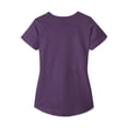 thumbnail image 2 of Ma Croix Womens Casual Curved Hem Sport Workout Moisture Wicking Lounge Tee Shirt, 2 of 3