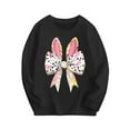 thumbnail image 2 of Bnwani Long Sleeve Toddler Shirt Black Fall Crew Neck Casual Printed Tops 24 Months, 2 of 5