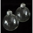 thumbnail image 7 of Creative Hobbies Clear Plastic Ball Ornaments, 12 Count (3.26"), 7 of 7