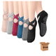 thumbnail image 1 of Calcetines De Yoga Bloosom Danza Pilates Antiderrapantes 5 Pares Multicolores, 1 of 4
