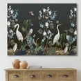 thumbnail image 2 of Designart ' Chinoiserie With Peonies and Birds IV ' Traditional Canvas Wall Art Print, 2 of 4