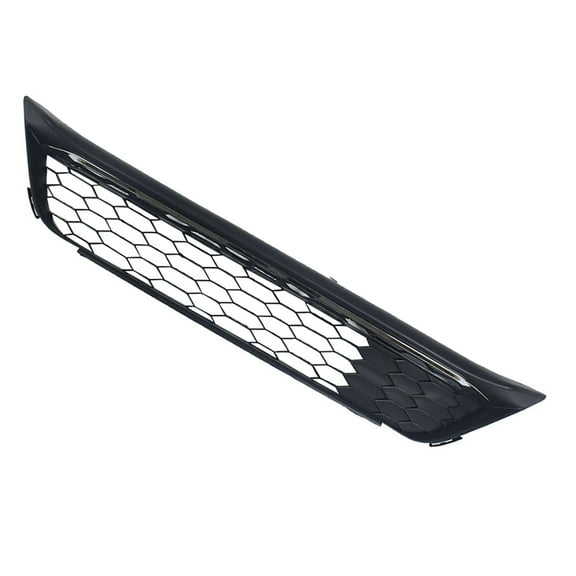 Labwork Front Lower Grille Fit for 2016 2017 Honda Accord, Black Honeycomb Mesh Grill