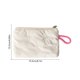thumbnail image 3 of Cute Quilted Bow Makeup Bag Lightweights Small Cosmetic Pouch Portable Coin Purse Earphone Organizer For Girls Students, 3 of 6
