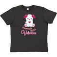 thumbnail image 3 of Inktastic Grandma's Little Valentine Youth T-Shirt, 3 of 5
