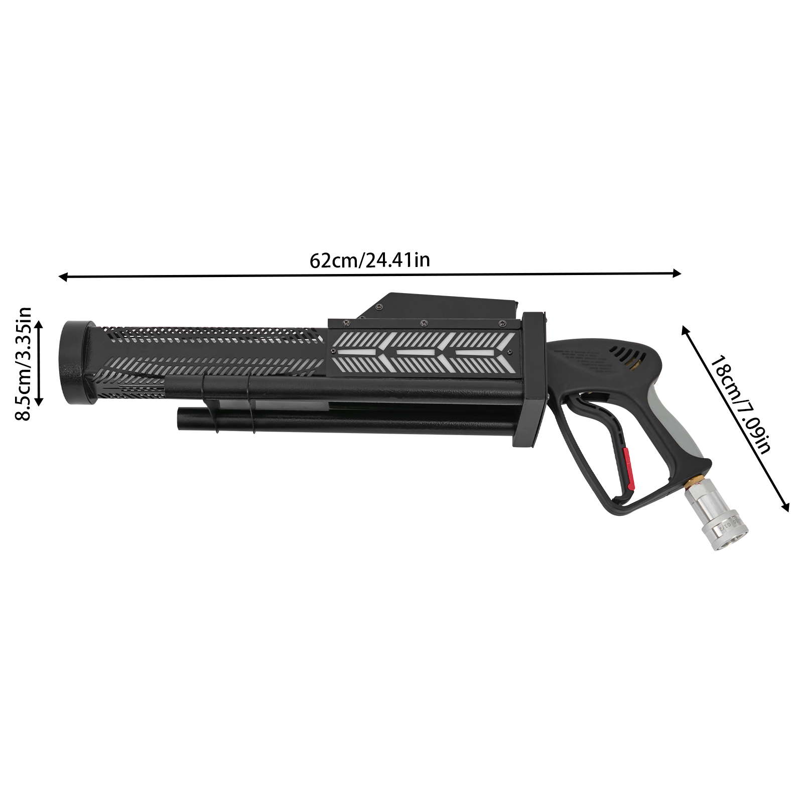 50W 12V CO2 LED Fog Machine with Lights Modern Handheld Fog Machine