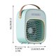 thumbnail image 3 of YiJuHui Portable USB Rechargeable Mini Desk Fan with Handle, 3 Speeds Quiet Personal Fan for Office Home Travel, Rechargeable Battery Operated Small Fan, Desktop Cooling Fan with Strong Airflow, 3 of 9