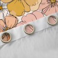 thumbnail image 4 of Manfei Female Flower Floral Black Out Curtains, Vintage Pink Blossoms Curtains Pack of 2 (42x63 Each), Western French Style Bedroom Curtains, Curtains and Drapes Decor, 4 of 6