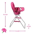 thumbnail image 3 of Trona Baby Doll HUSHLILY para niños pequeños a partir de 3 años, color rosa, 3 of 7