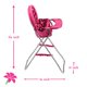 thumbnail image 3 of Trona Baby Doll HUSHLILY para niños pequeños a partir de 3 años, color rosa, 3 of 7