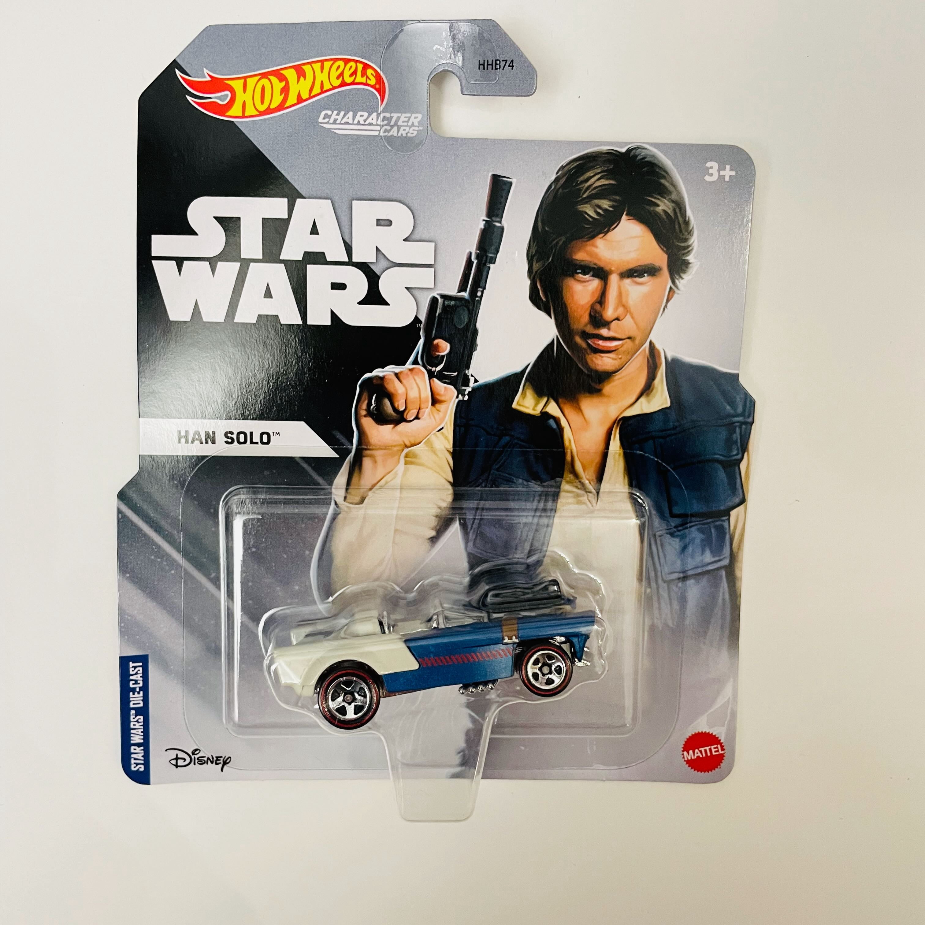 Star Wars Hot Wheels Character Cars Han Solo Diecast Car