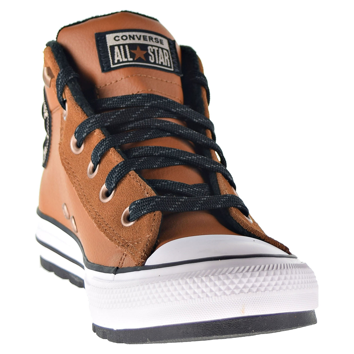 chuck taylor all star street mid top leather sneaker