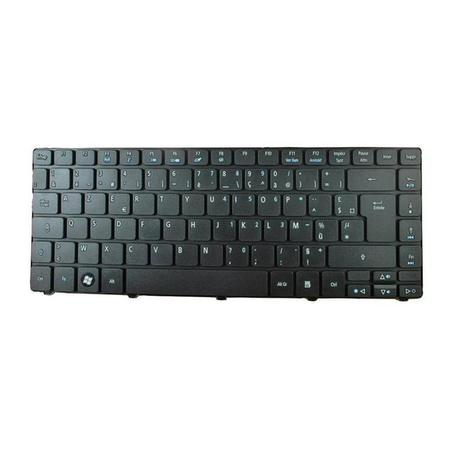 Reempzo Francés Accesorios de Informática Durable para 4736 4736Z 4745G, Negro Sunnimix Teclado de repuesto para computadora portátil