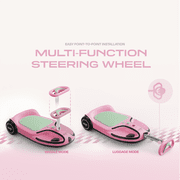 aigo Electric Wiggle Car Ride-On Toy with LED Lights