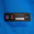 thumbnail image 6 of Men's Nike Morice Norris  Blue Detroit Lions Game Jersey, 6 of 6